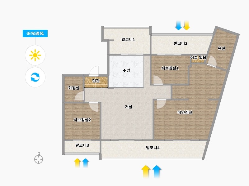 경기도-용인시 기흥구-교동마을구성자이3차-149.78-户型库-采光通风