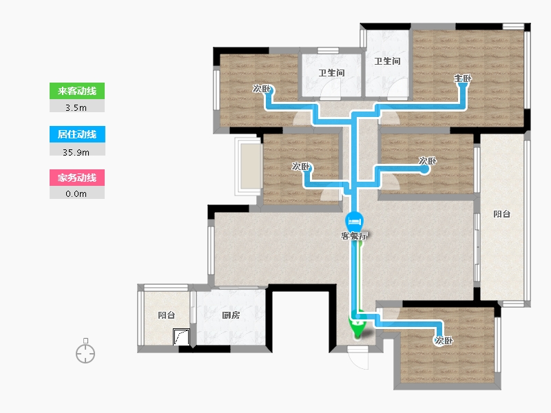 广东省-深圳市-东辰-116.23-户型库-动静线