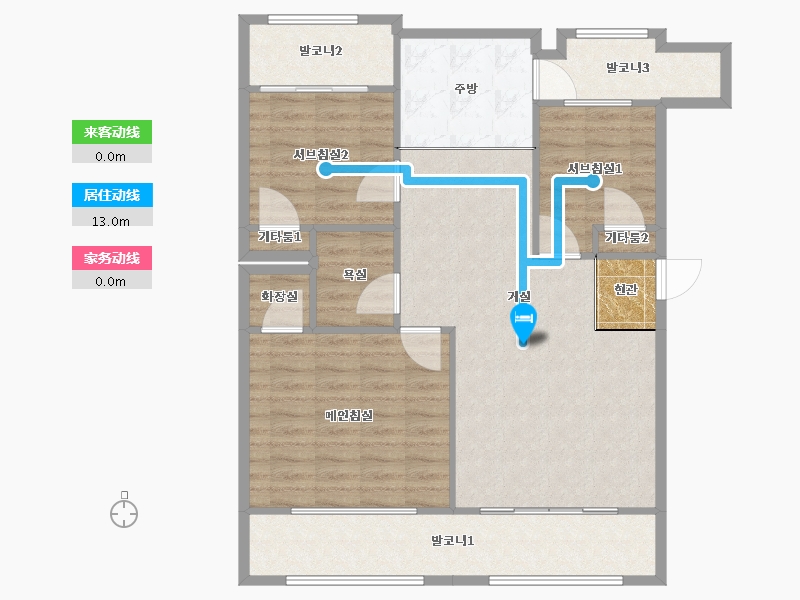 경기도-용인시 기흥구-두진-99.90-户型库-动静线