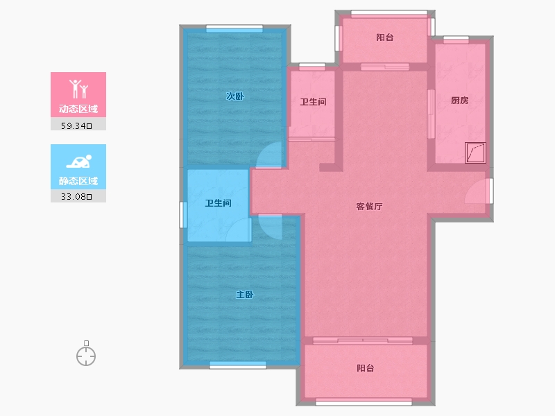 上海-上海市-铭德传奇-0.00-户型库-动静分区