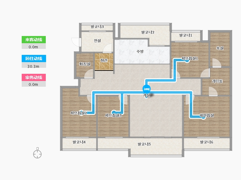 경기도-용인시 기흥구-민속마을현대모닝사이드-179.97-户型库-动静线