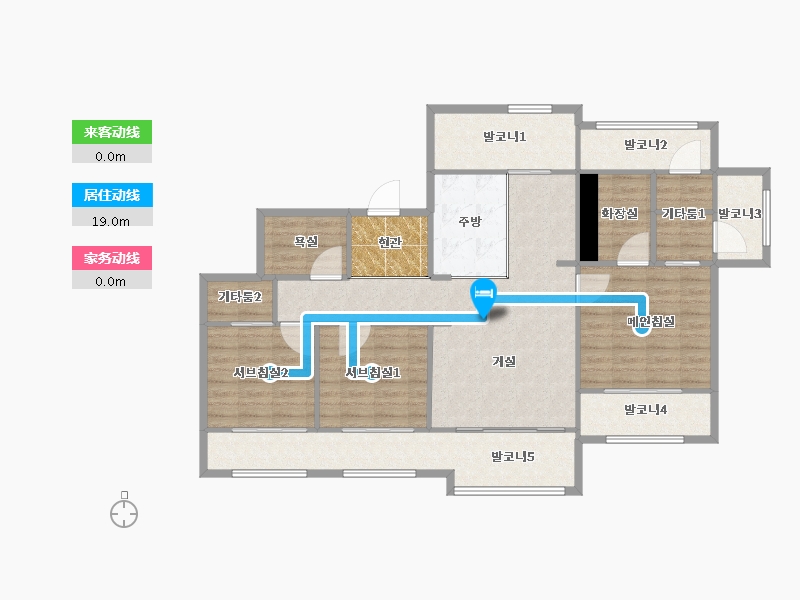 경기도-용인시 기흥구-흥덕마을6단지자연앤스위첸-113.66-户型库-动静线