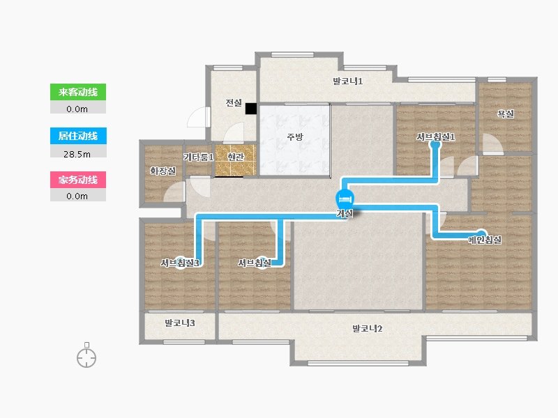 경기도-용인시 기흥구-산양마을푸르지오-174.13-户型库-动静线