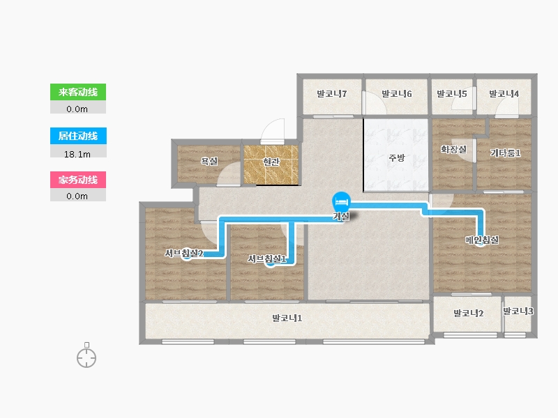 경기도-안양시 동안구-동편마을3단지-115.18-户型库-动静线