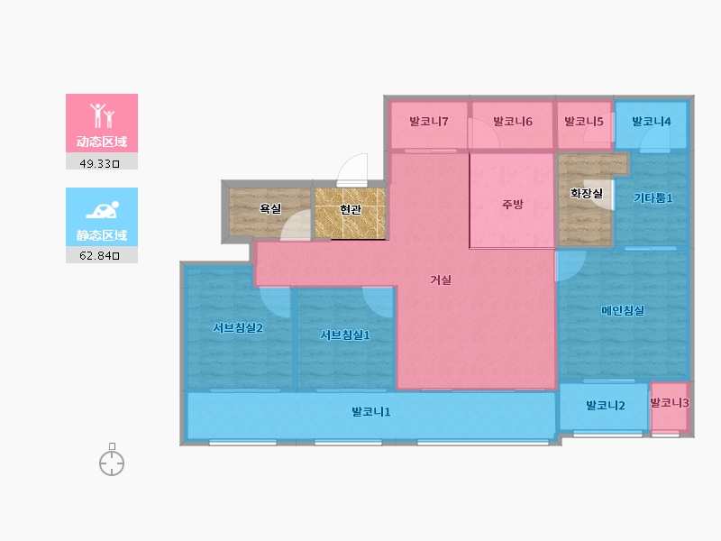 경기도-안양시 동안구-동편마을3단지-115.18-户型库-动静分区