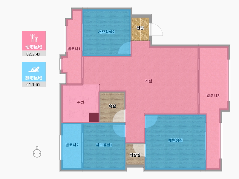 경기도-하남시-꿈동산신안-104.97-户型库-动静分区