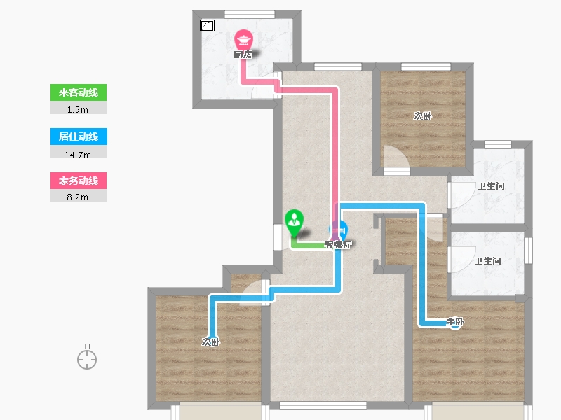 内蒙古自治区-通辽市-林语江南-97.00-户型库-动静线