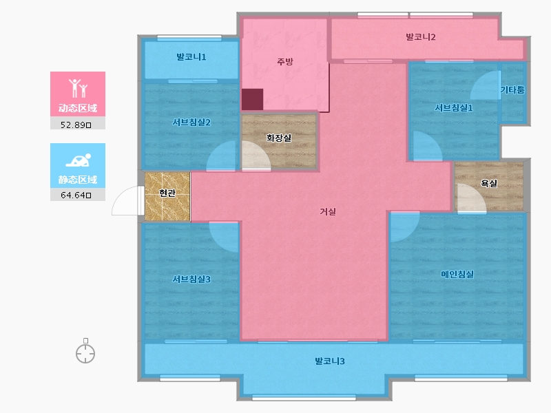 경기도-하남시-은행-118.16-户型库-动静分区