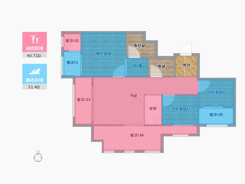 경기도-파주시-힐스테이트운정-74.28-户型库-动静分区