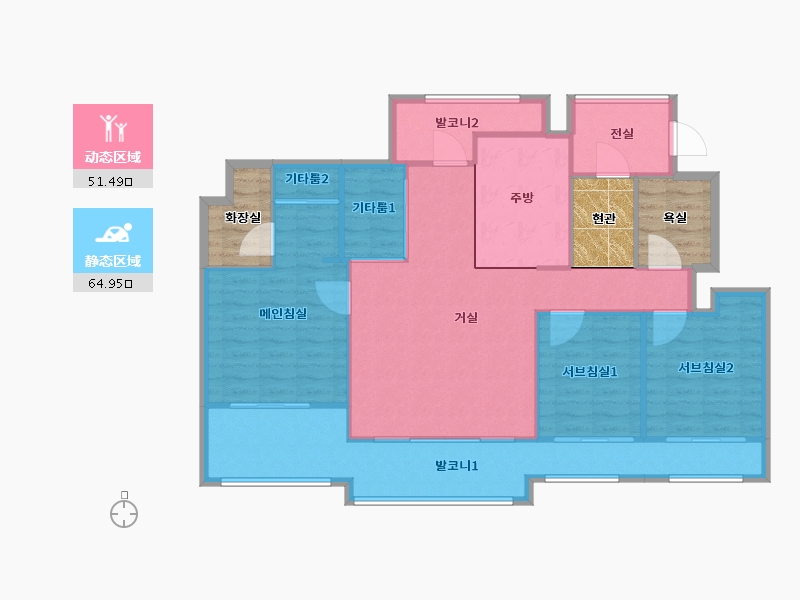 경기도-안성시-금호어울림3단지-120.20-户型库-动静分区