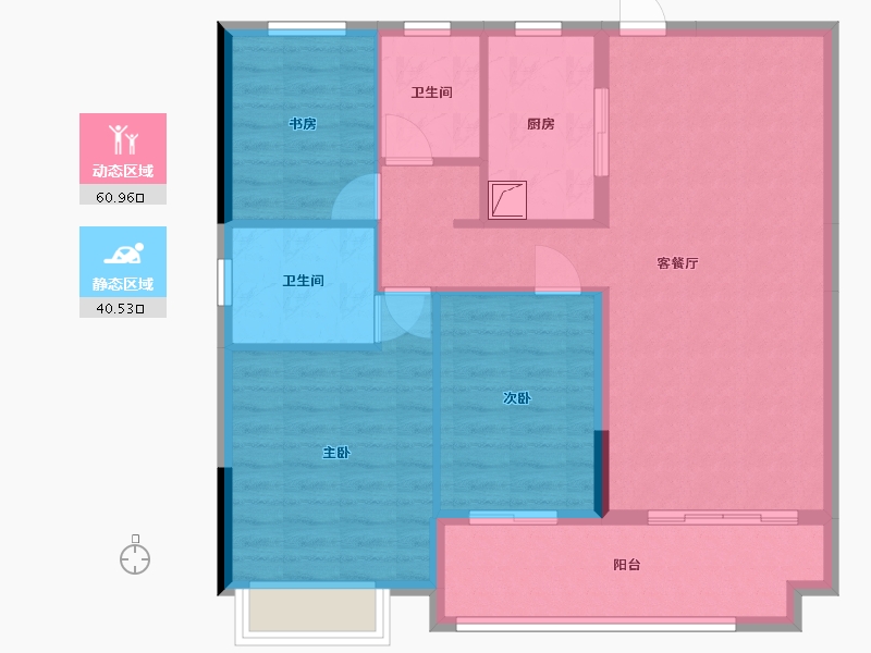 江西省-上饶市-东投·状元府-110.00-户型库-动静分区