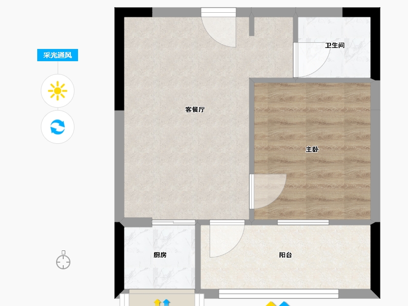 福建省-福州市-闽江世纪城临江苑-42.00-户型库-采光通风