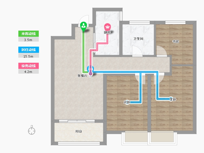 河北省-邢台市-旭阳学府-80.00-户型库-动静线