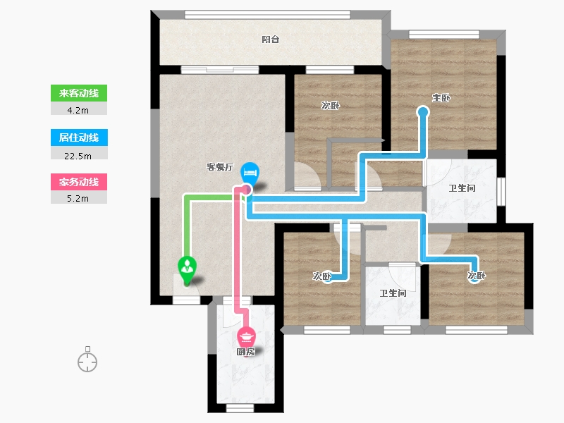 福建省-泉州市-融创江南府-100.00-户型库-动静线