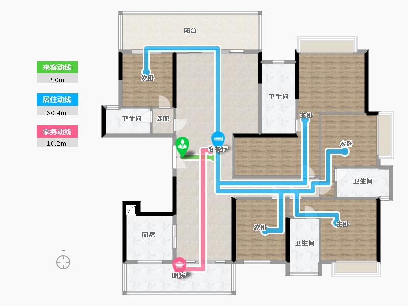 广西壮族自治区-南宁市-盛邦滨江府-0.00-户型库-动静线