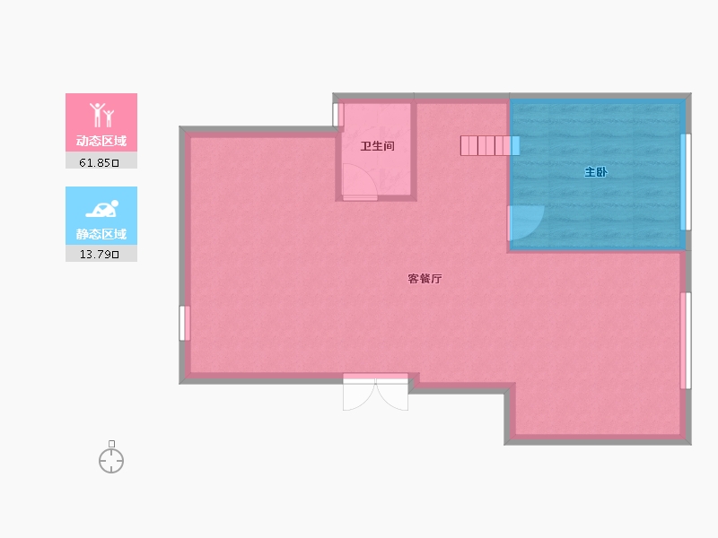 浙江省-台州市-江南玖号院-130.00-户型库-动静分区