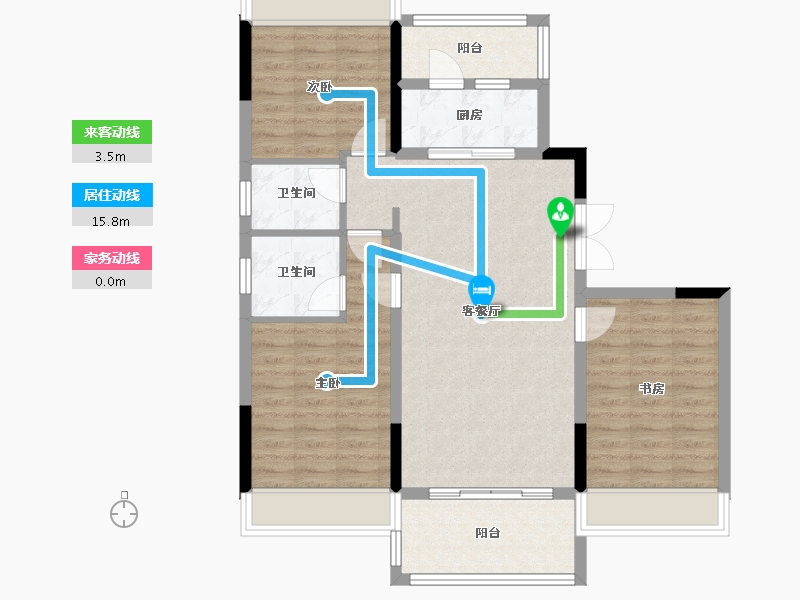 四川省-广元市-和成云著-93.00-户型库-动静线