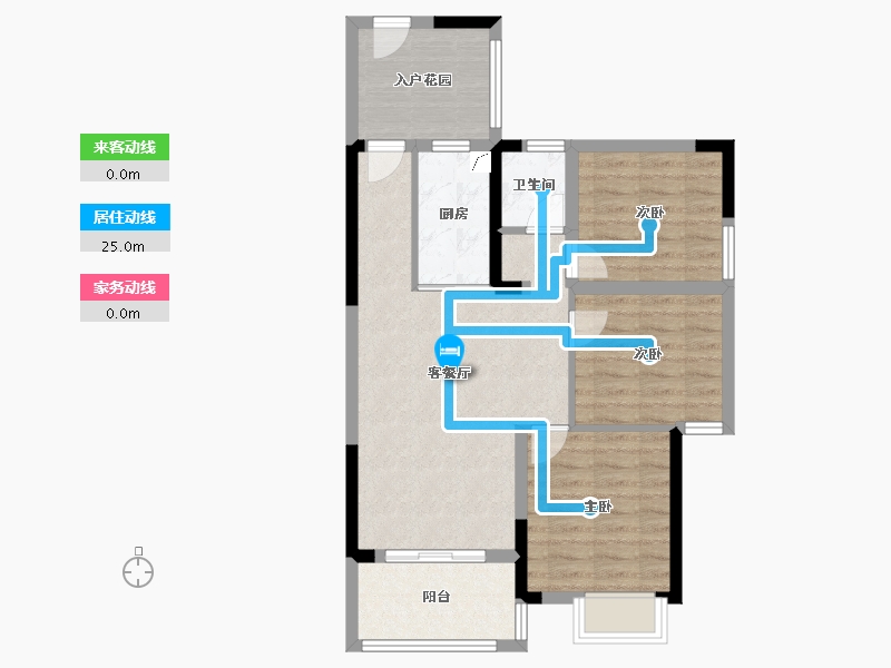 广西壮族自治区-来宾市-金霖华庭-85.00-户型库-动静线