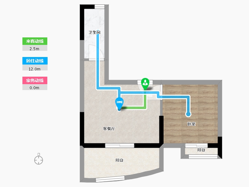 广东省-深圳市-望桐湾-40.00-户型库-动静线