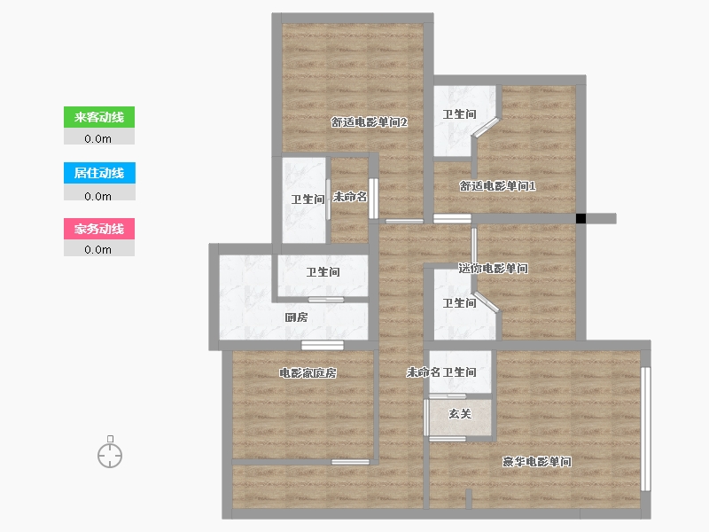 四川省-成都市-青白江陆港花园-81.73-户型库-动静线