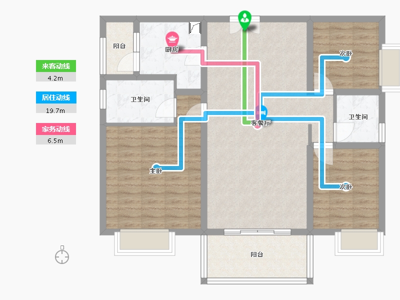 四川省-成都市-协信天骄城-100.00-户型库-动静线