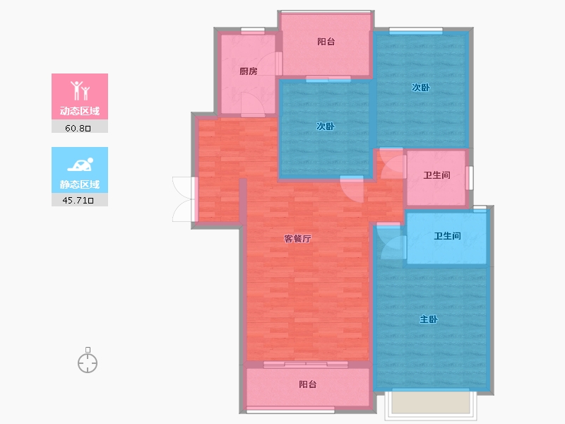 河南省-濮阳市-滨湖湾-131.00-户型库-动静分区