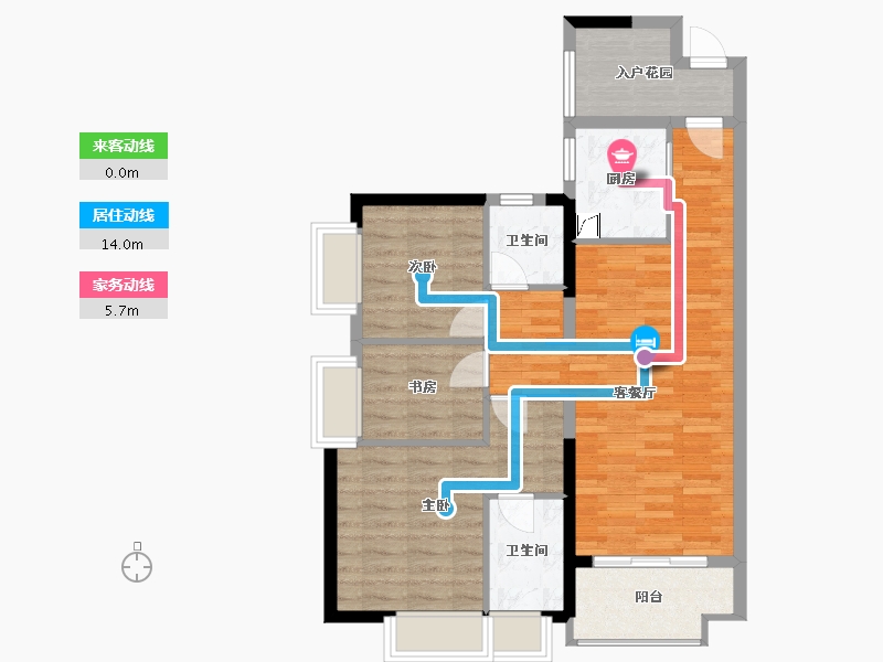 广东省-广州市-中国铁建海语熙岸-80.00-户型库-动静线