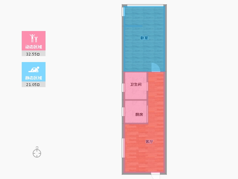 河南省-洛阳市-中冠新坐标大厦-52.20-户型库-动静分区