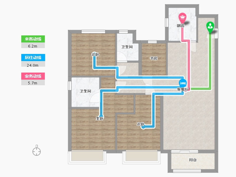 河北省-衡水市-红星天铂-102.00-户型库-动静线