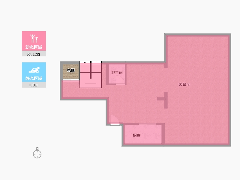 北京-北京市-瑞悦府-93.00-户型库-动静分区