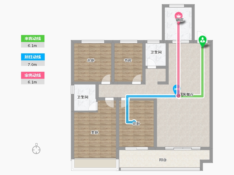 山东省-菏泽市-嘉和城-120.00-户型库-动静线