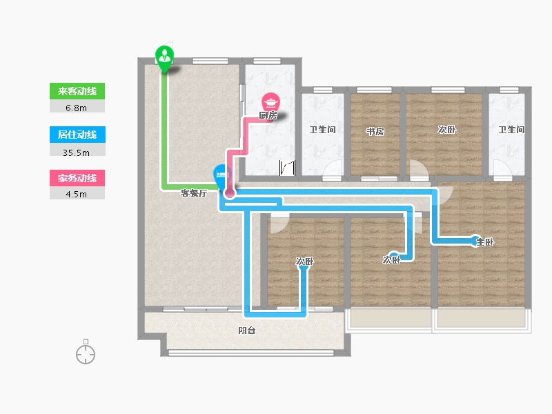 山东省-菏泽市-嘉和城-140.00-户型库-动静线