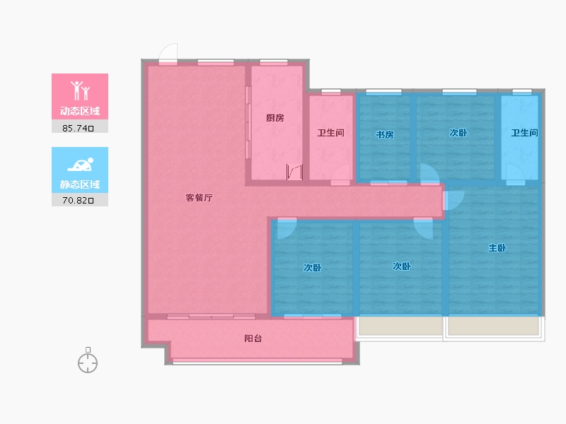 山东省-菏泽市-嘉和城-140.00-户型库-动静分区