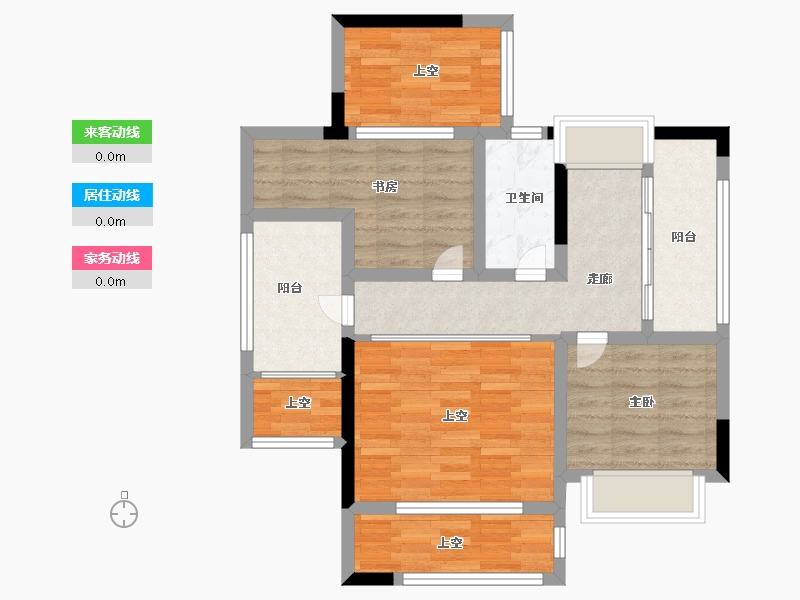 贵州省-黔西南布依族苗族自治州-富康·樾山府-173.00-户型库-动静线