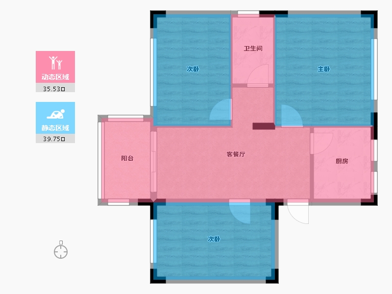 广东省-广州市-边检大院-71.00-户型库-动静分区