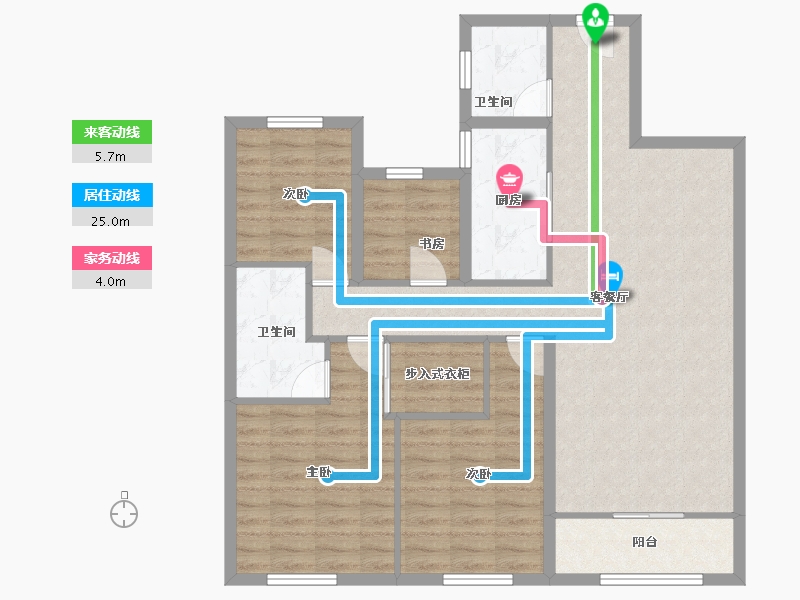 湖南省-长沙市-建发央著-100.00-户型库-动静线