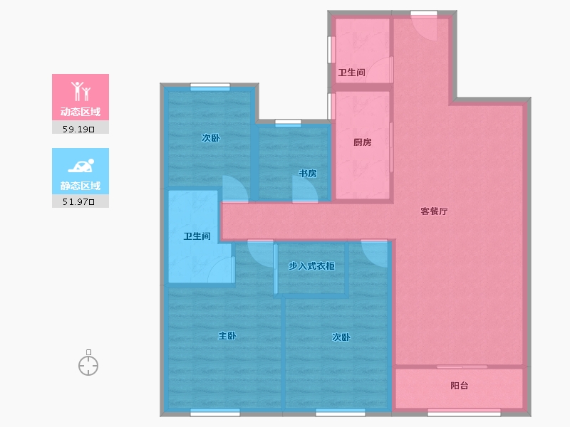 湖南省-长沙市-建发央著-100.00-户型库-动静分区