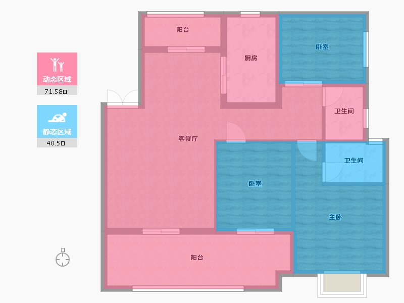 湖南省-衡阳市-新时代广场-110.00-户型库-动静分区