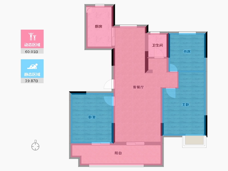 安徽省-巢湖市-和城首府-89.00-户型库-动静分区