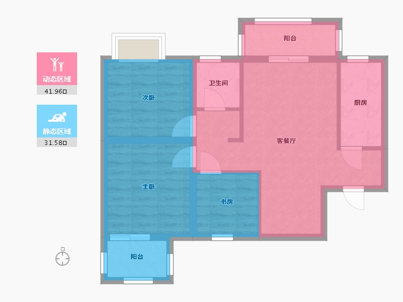 北京-北京市-uuuuu-70.00-户型库-动静分区