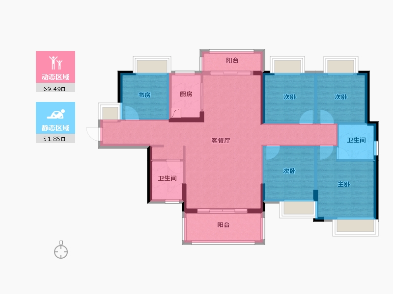 江西省-赣州市-凤凰城-114.89-户型库-动静分区