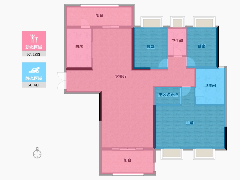 广东省-深圳市-深业中城-160.00-户型库-动静分区