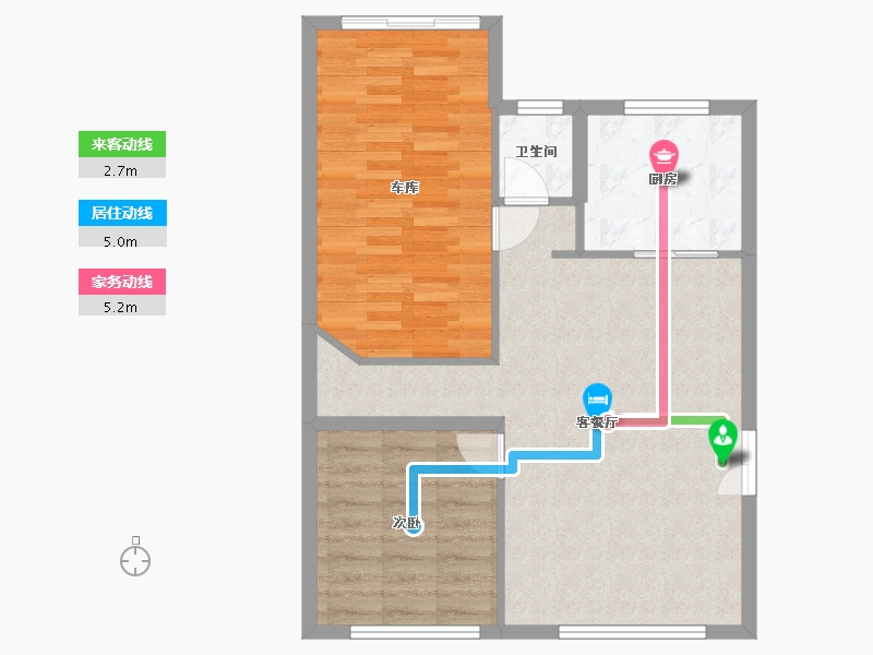 天津-天津市-绿地海域香颂-190.00-户型库-动静线