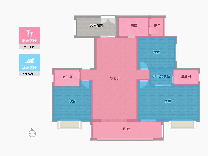 湖南省-永州市-城投新天地-140.00-户型库-动静分区