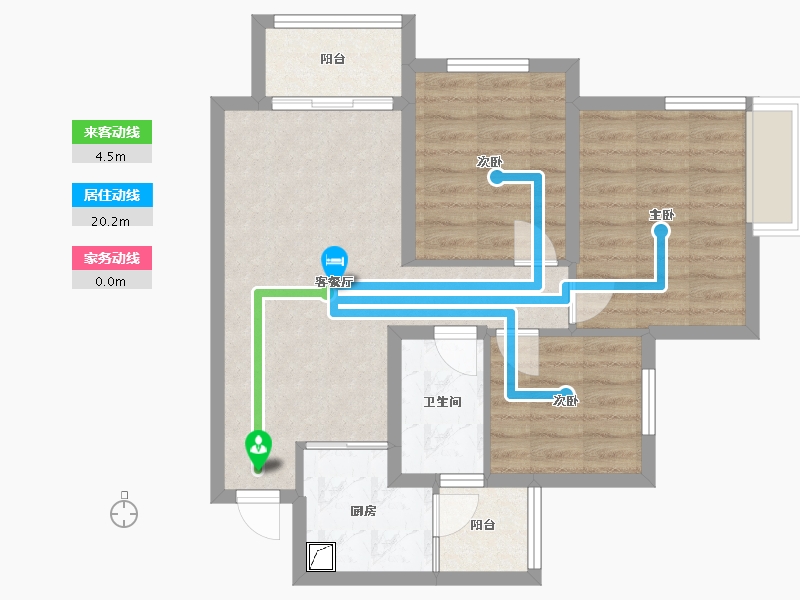 四川省-德阳市-保利广悦府-68.00-户型库-动静线