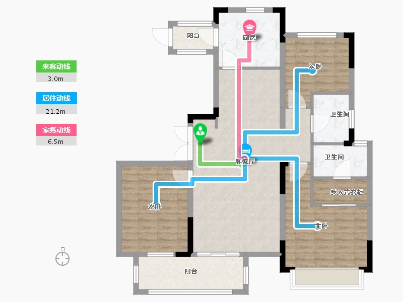 江西省-九江市-八里翡翠-108.00-户型库-动静线