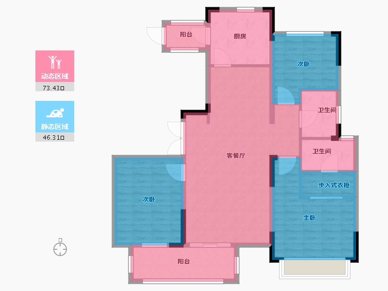 江西省-九江市-八里翡翠-108.00-户型库-动静分区