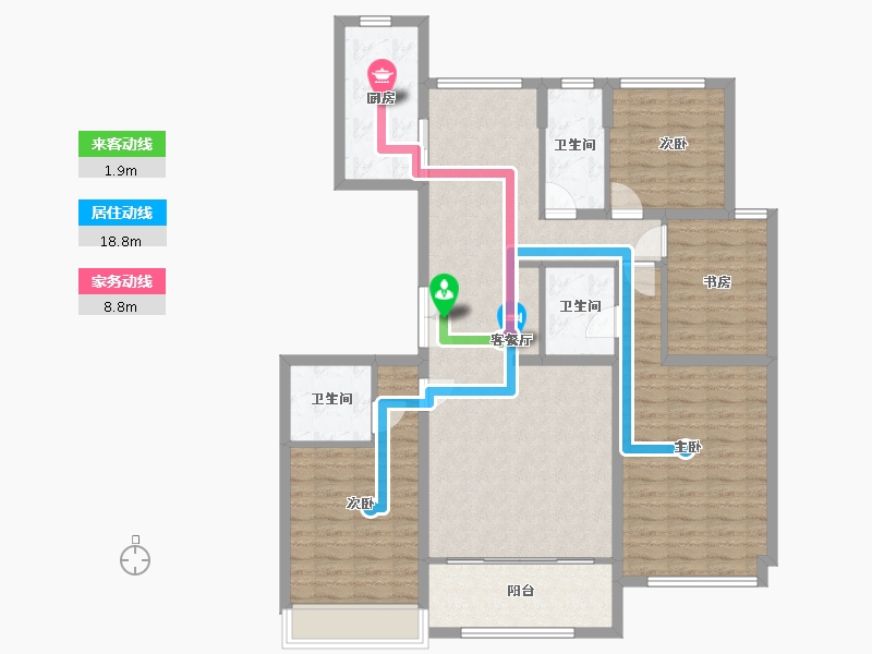 河北省-保定市-云水湾-134.41-户型库-动静线