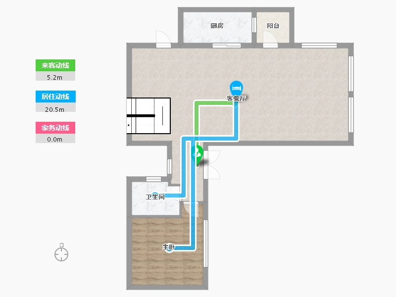 福建省-泉州市-紫茂府-90.00-户型库-动静线