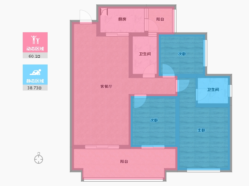 四川省-攀枝花市-人和甲第-97.37-户型库-动静分区